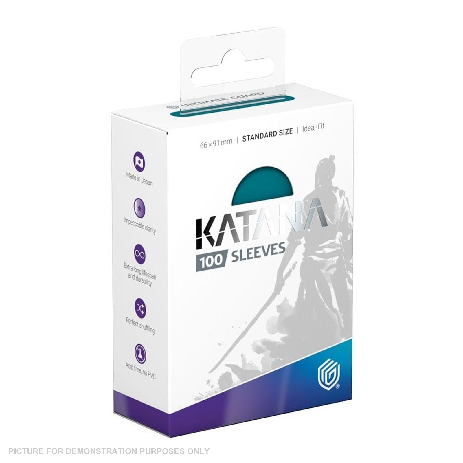 Ultimate Guard KATANA Sleeves - Great Wave (Petrol)